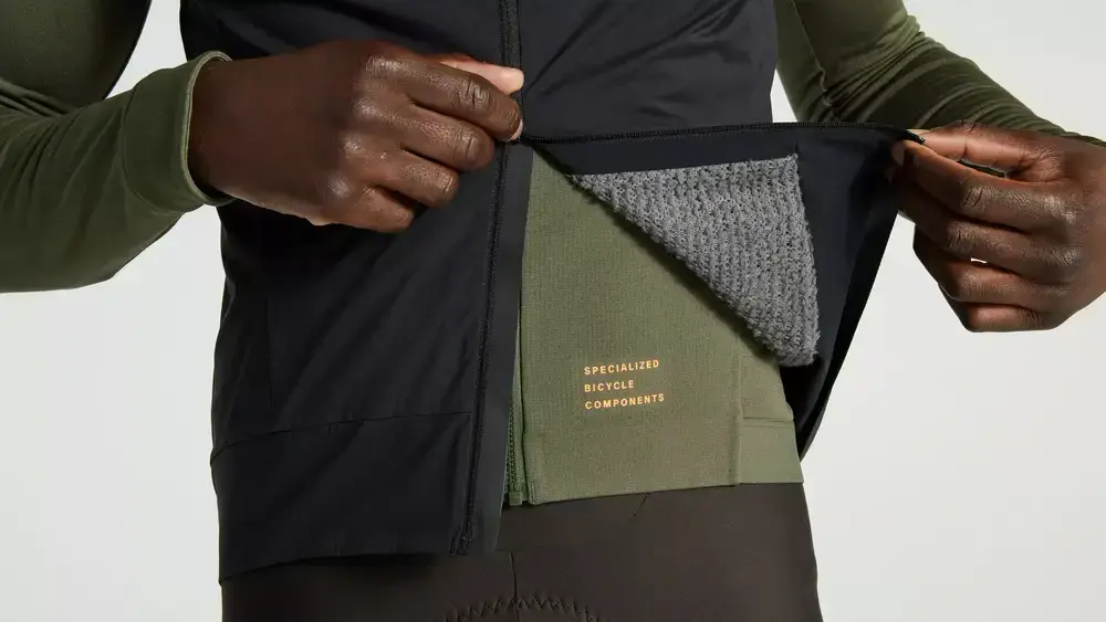 וסט לגבר לחורף Prime Alpha Blk/Smk M