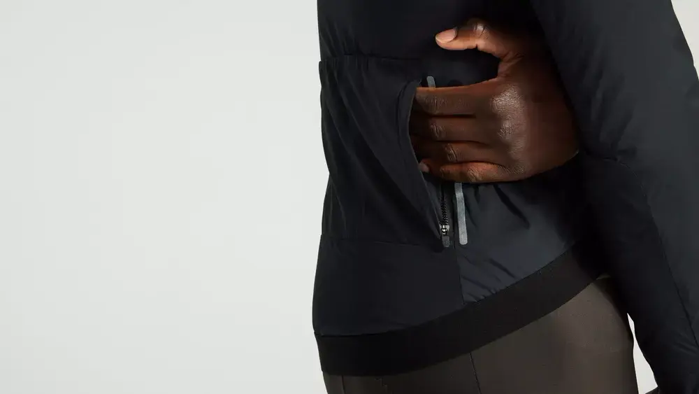 מעיל Prime Alpha Jacket Men Blk/Smk Xxl