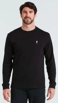 חולצה SPEED OF LIGHT TEE LS MEN DARK S