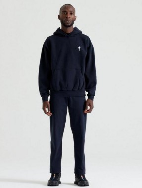 סווטשרט S-LOGO PULLOVER HOODIE BLK M