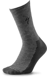 SPECIALIZED Primaloft Lightweight Tall Sock Blk/Char Terrain M גרביים גבוהות
