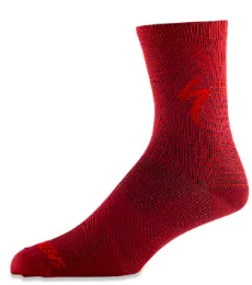 גרביים גבוהות Soft air tall logo sock crmsn/rktred arrow m