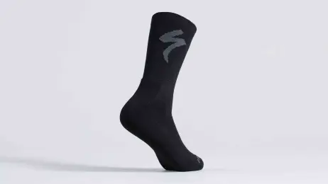 גרבי רכיבה גבוהות Primaloft Lightweight Tall Logo Sock