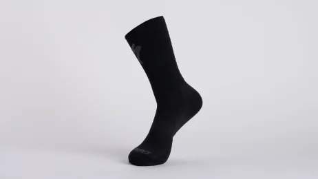 גרביים גבוהות KNIT TALL SOCK BLK/SIL M
