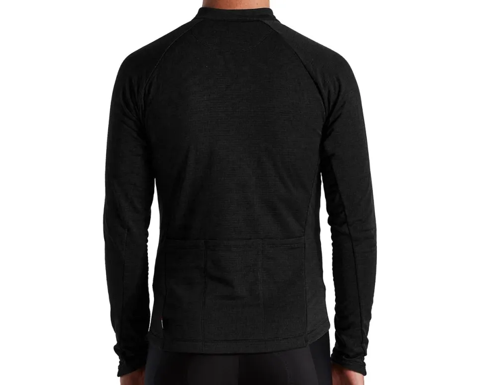 חולצה תרמית שרוולים ארוכים PRIME POWERGRID JERSEY LS MEN BLK L