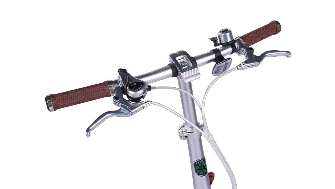 אופניים מתקפלים אדום "16 Boardwalk D7 16'' Chromoly HAC671Speed