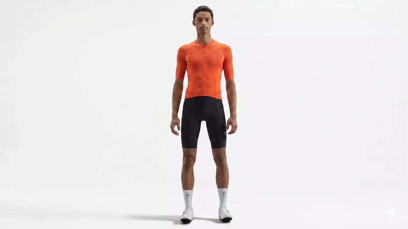 חולצת רכיבה לגבר אדום S-WORKS RACE JERSEY SS MEN FRYRED XL
