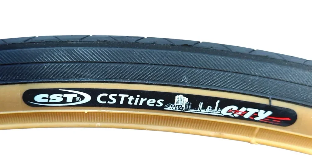 צמיג עיר דופן חום CST C638 27X1.1/4