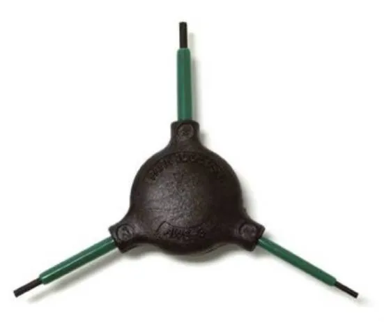 AWS-3  משולש אלן ירוק 2- 2.5 - 3 מ"מ