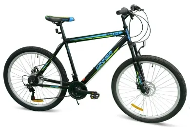 אופני הרים זנב קשיח  26X20 שחור\כחול Wild Cat D