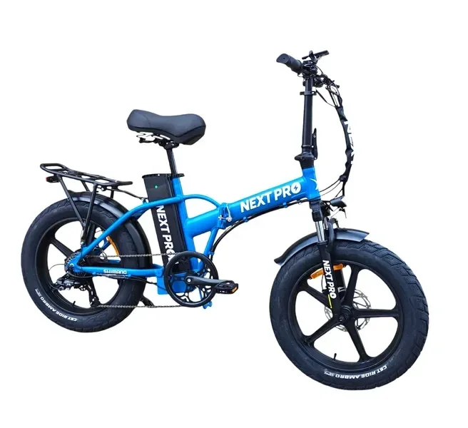 אופני עיר חשמליים כחול NEXT PRO