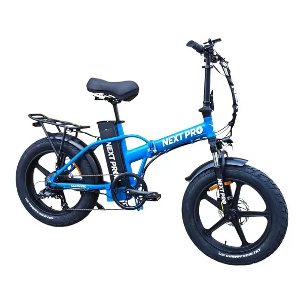 אופני עיר חשמליים כחול NEXT PRO