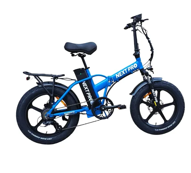 אופני עיר חשמליים כחול NEXT PRO