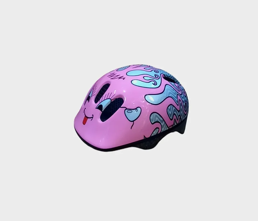 קסדה ילדים ורוד פני בובה W-1A M 52-57Cm