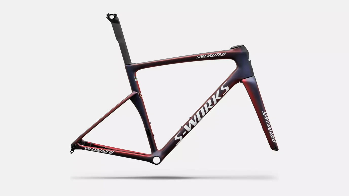 שילדת אופני כביש TARMAC SL9 SW FRMSET TEAM REPLICA FDJ REDTNT/BLUTNT/REDPRL 58