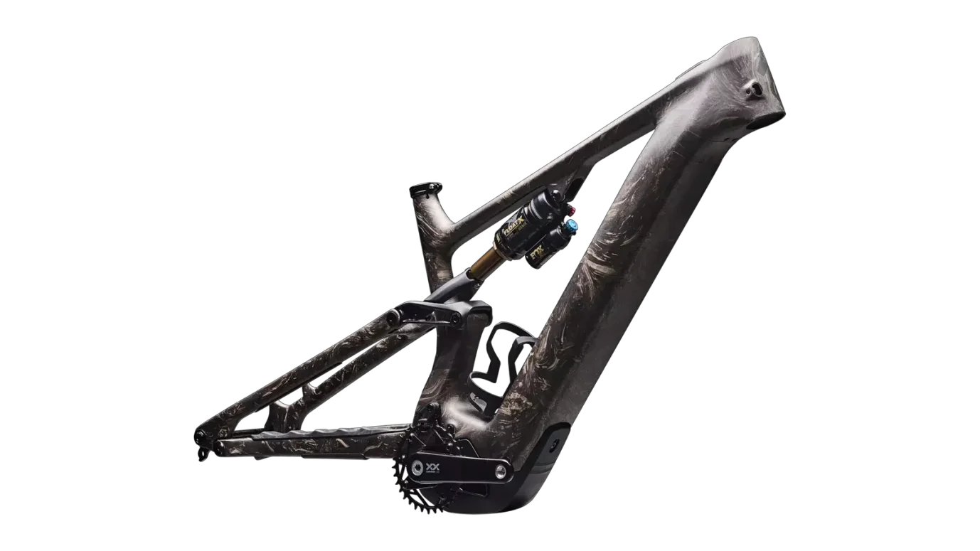 שילדת אופני הרים חשמליים LEVO SW CARBON FRMSET G4 NB TPE/GUN/METOBSD S2