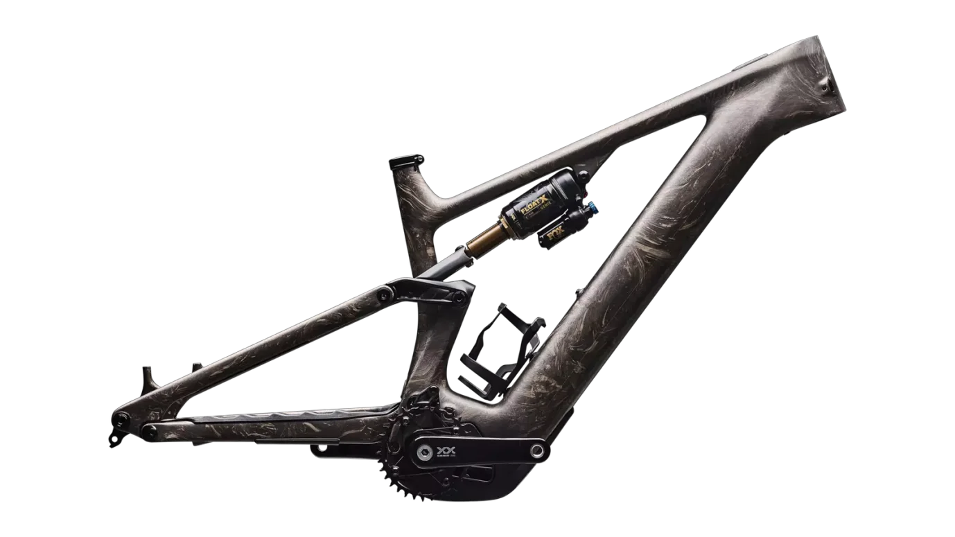 שילדת אופני הרים חשמליים LEVO SW CARBON FRMSET G4 NB TPE/GUN/METOBSD S2