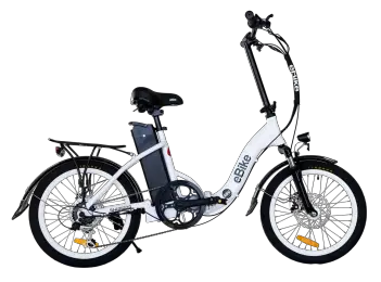 לבן / שחור 48V שלדה נמוכה E-BIKE W