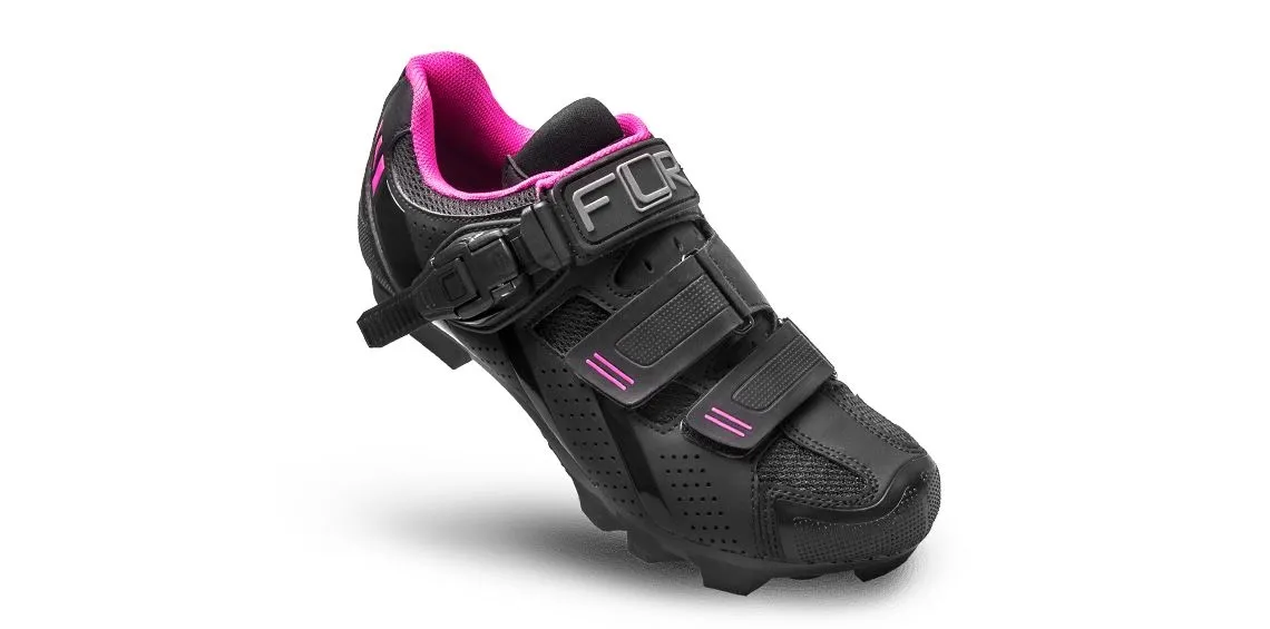 נעלי רכיבת הרים לנשים 36 שחור/ורוד F-65.3