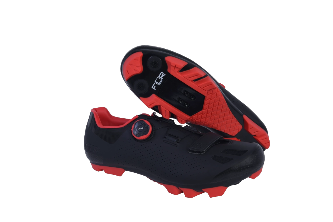 נעלי רכיבת הרים וספינינג שחור/אדום F70 39