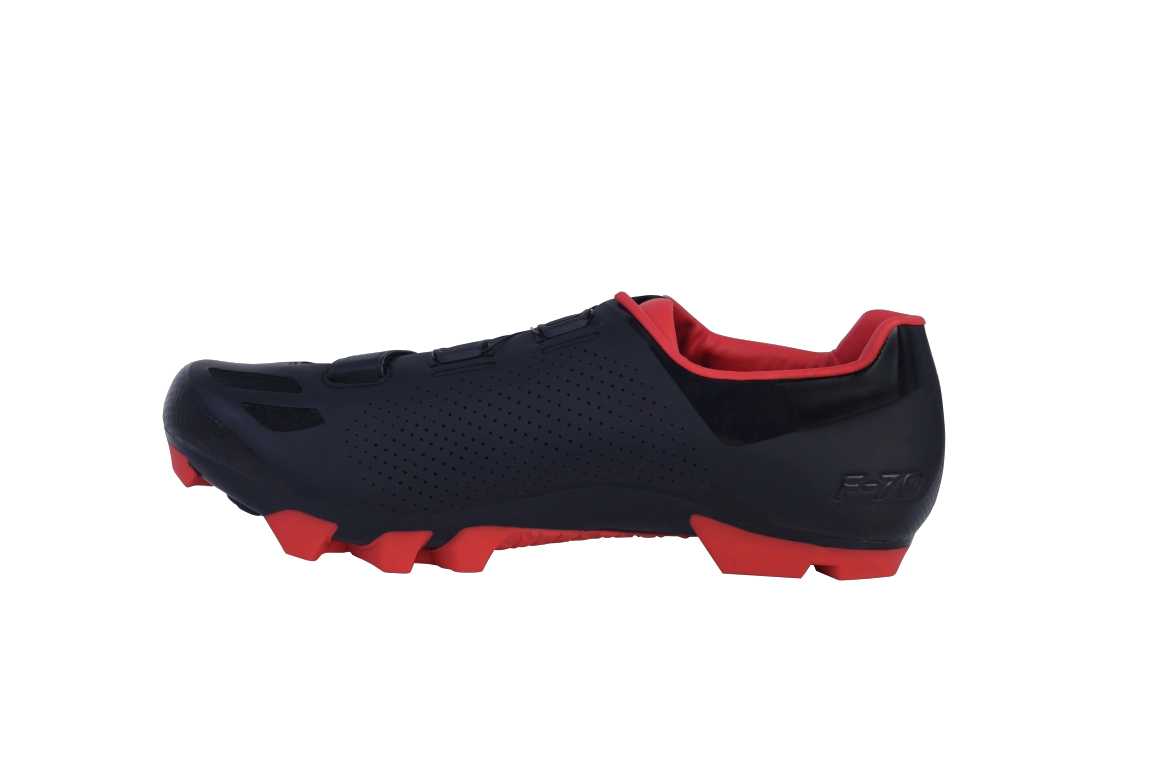 נעלי רכיבת הרים וספינינג שחור/אדום F70 39