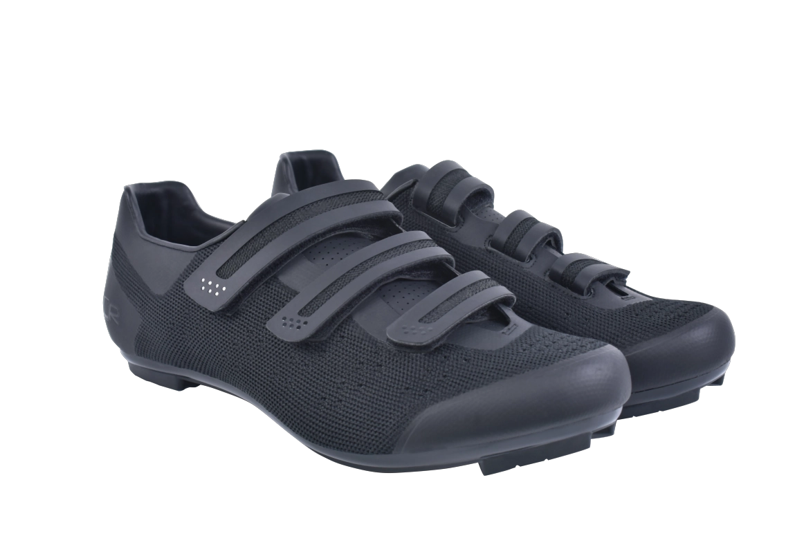 נעלי רכיבת כביש שחור F-35 KNIT 38