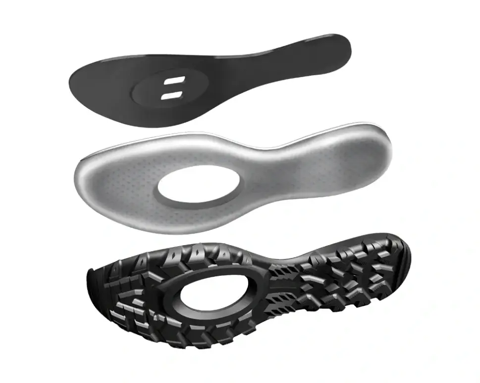 נעלי רכיבת הרים וספינינג שחור/אפור Rexston Pro 44