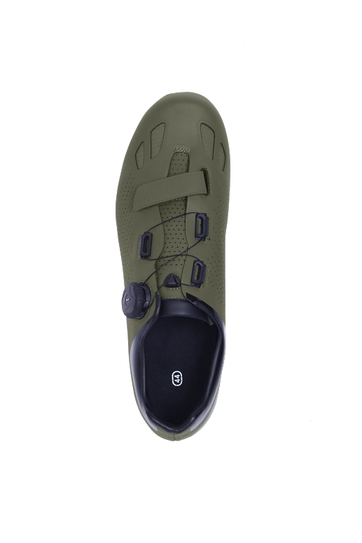 נעלי רכיבת כביש ירוק צבאי F-11 42