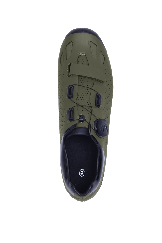 נעלי רכיבת הרים וספינינג ירוק צבאי F70 45