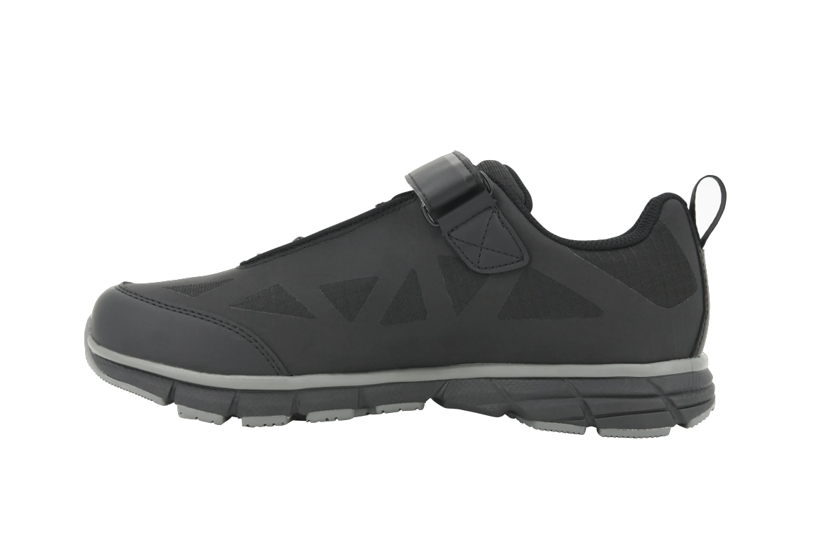 נעלי רכיבת עיר וספינינג שחור ENERGY PRO DIAL 45