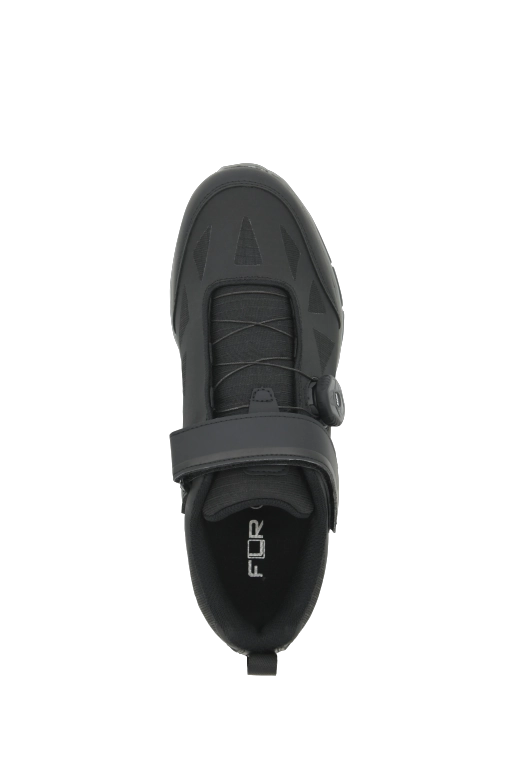 נעלי רכיבת עיר וספינינג שחור ENERGY PRO DIAL 45