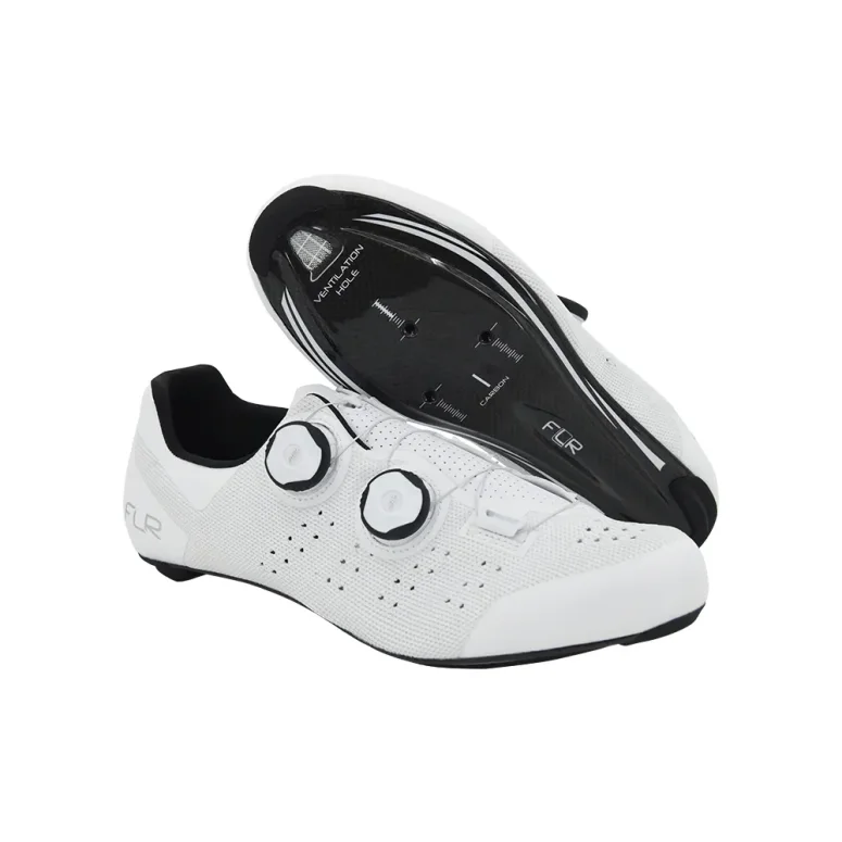 נעלי רכיבת כביש וטריאתלון FXX F-9 Knit (includes socks) WHITE 45