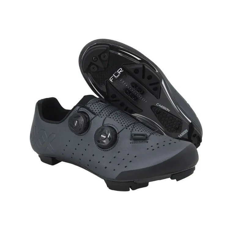 נעלי רכיבת הרים וספינינג FX9 - F-95X ( includes pair of socks) SILVER 45