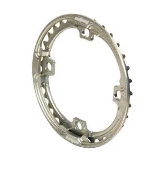 בשגרד כסוף +גלגל ש'  34 T CHAINRING WITH IBR - 104BCD SILVER