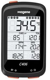 מחשבון רכיבה C406 GPS Smart Bike Computer