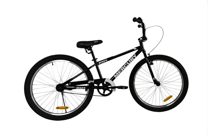 אופניים לילדים שחור Bmx Mercury 24"