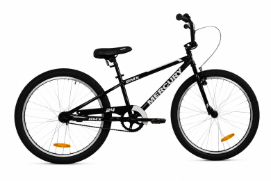 אופניים לילדים שחור Bmx Mercury 24"