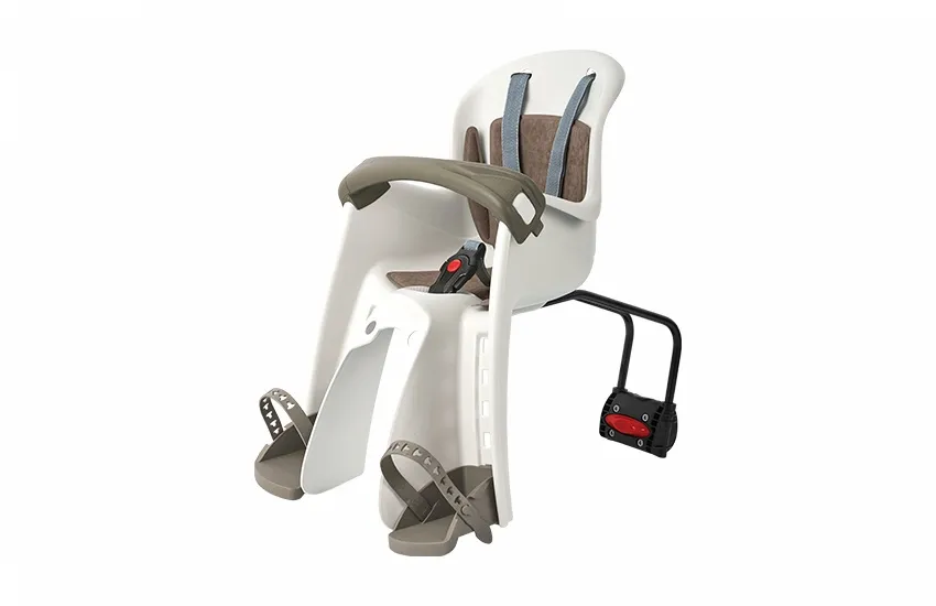 מושב תינוק קדמי קרם/חום חיבור אחורי לשלדה  BILBY JR