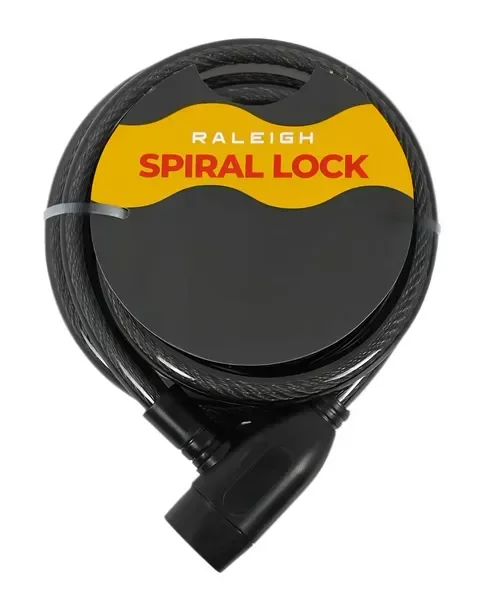 מנעול ספירלי מפתח 12X1800MM