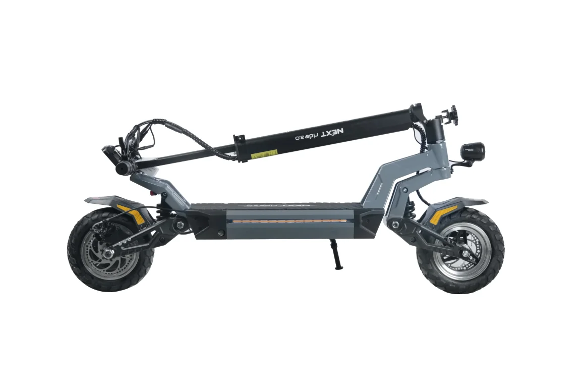 קורקינט חשמלי בצבע אפור/כסוף NEXT Ride 2.0 model S20