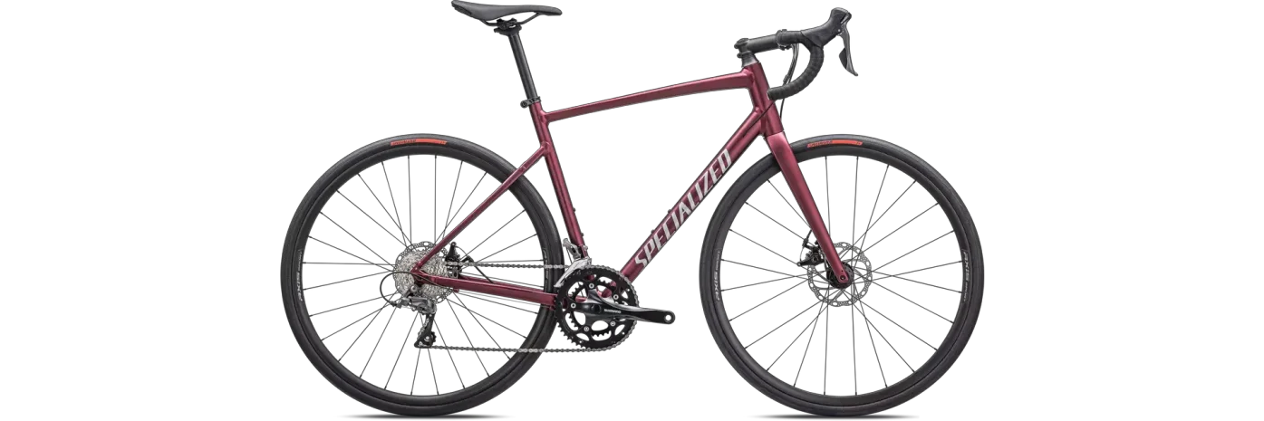 אופני כביש ALLEZ E5 MRN/SILDST/FLORED 49