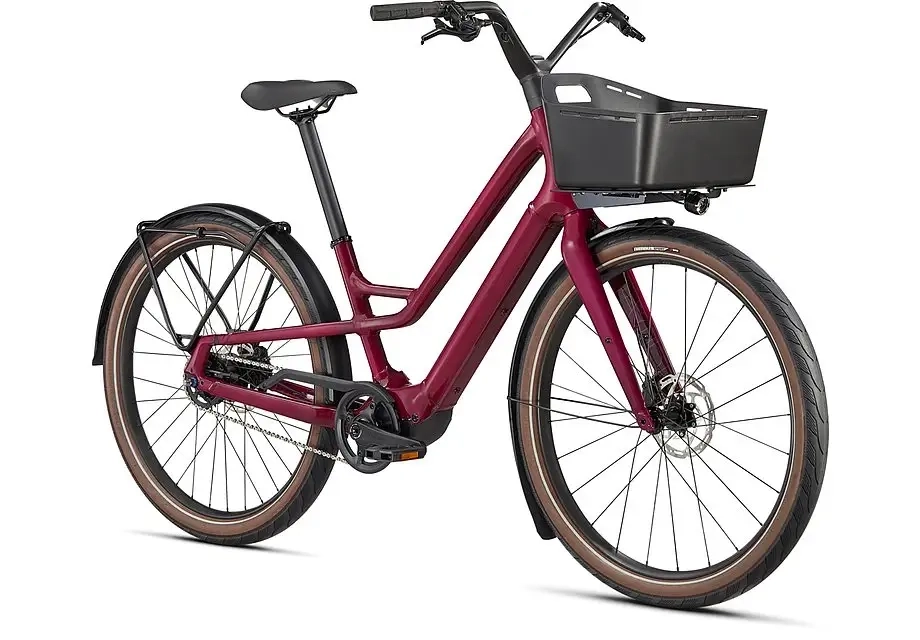 אופני עיר חשמליים Como Sl 4.0 Rsbry/Trnsp M