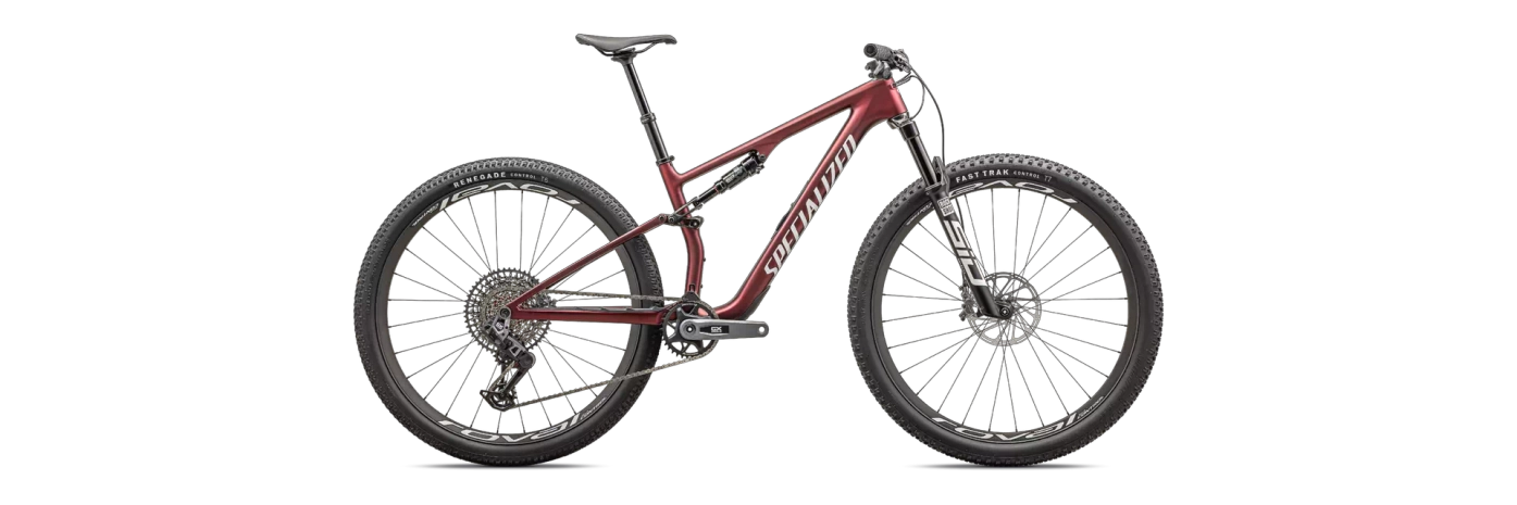 אופני הרים שיכוך מלא Epic 8 Expert Redsky/Wht Xl