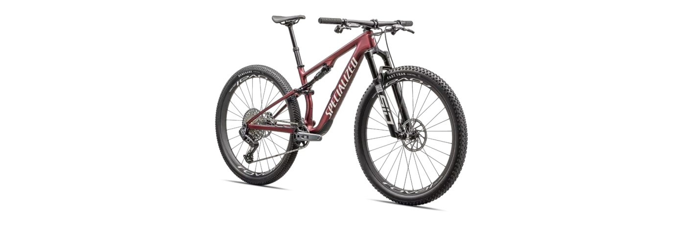 אופני הרים שיכוך מלא Epic 8 Expert Redsky/Wht Xl