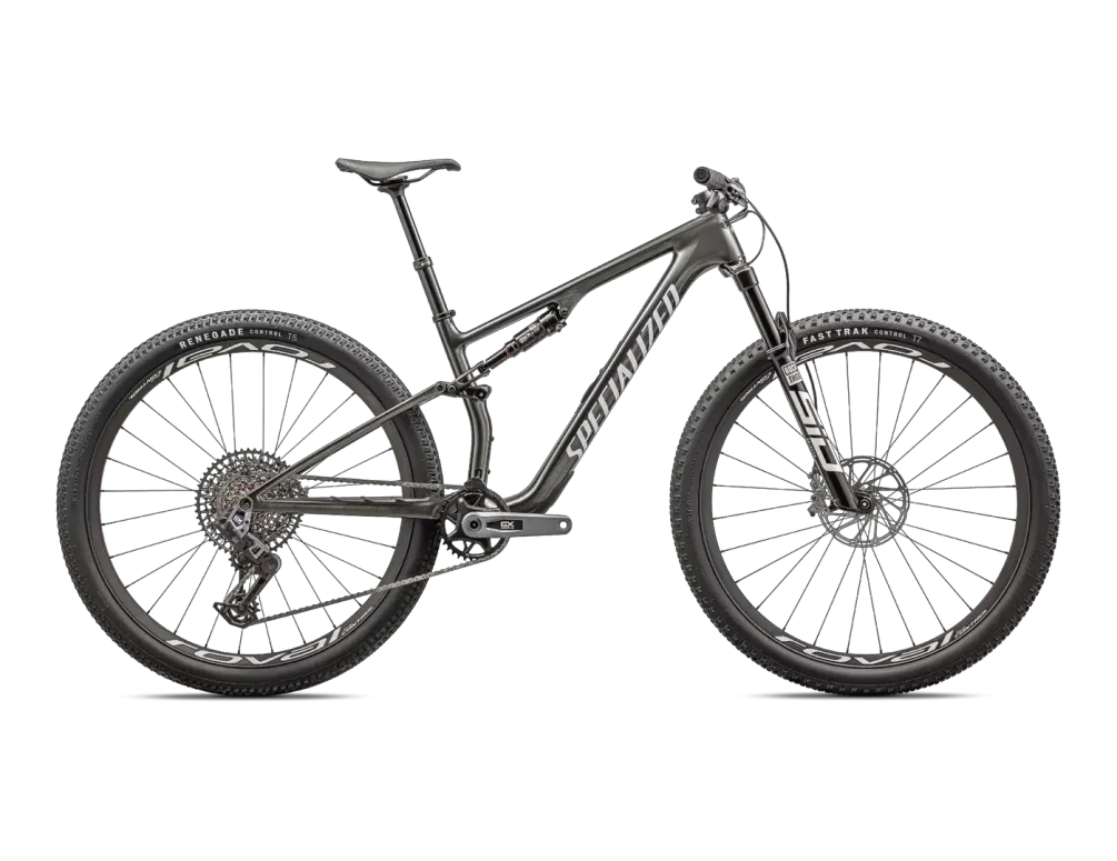 אופני הרים שיכוך מלא Epic 8 Expert Carb/Wht XL