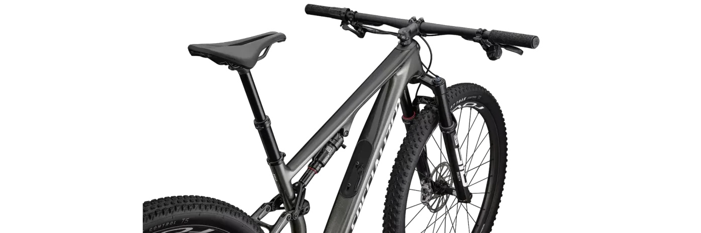 אופני הרים שיכוך מלא Epic 8 Expert Carb/Wht XL