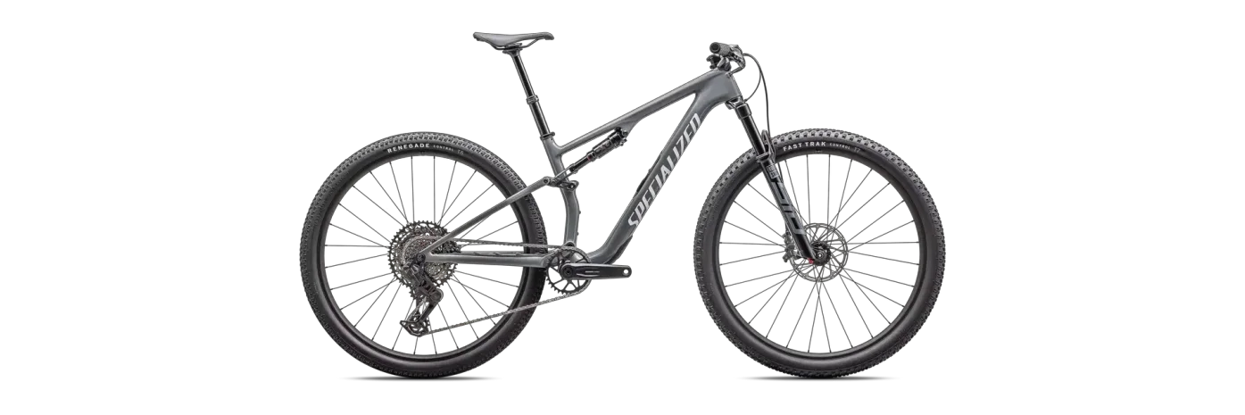 אופני הרים שיכוך מלא Epic 8 Comp Ashgry/Wht S