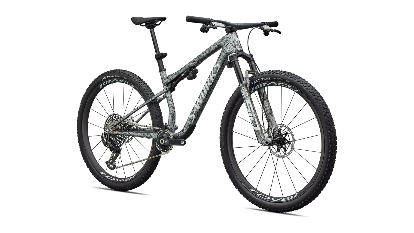 אופני הרים שיכוך מלא EPIC 9 S-Works METOBSD/SHDWSIL/METWHTSIL M