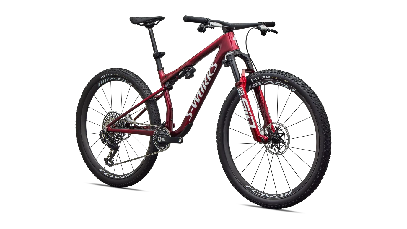 אופני הרים שיכוך מלא EPIC 9 S-Works REDTNT/REDPRL/METWHTSIL M