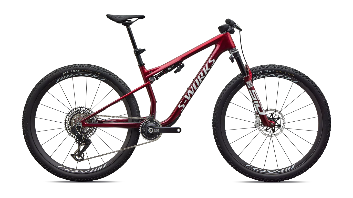 אופני הרים שיכוך מלא EPIC 9 S-Works REDTNT/REDPRL/METWHTSIL M
